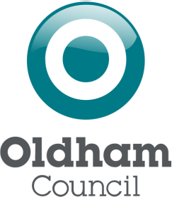 Oldham Local Studies and Archives logo